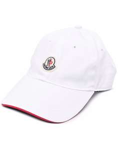 Moncler бейсболка с нашивкой-логотипом