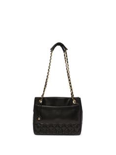 Chanel Pre-Owned стеганая сумка на плечо 1990-х годов