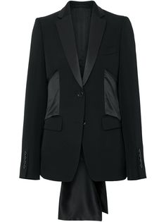 Burberry блейзер с объемной лентой