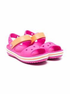 CROCS KIDS сандалии в стиле колор-блок