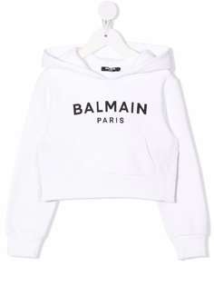 Balmain Kids худи с логотипом