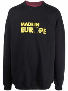 VETEMENTS джемпер с принтом