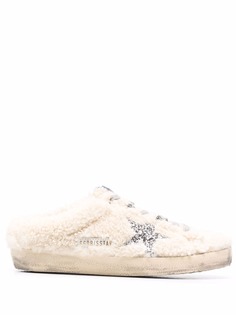 Golden Goose слиперы Superstar с эффектом потертости