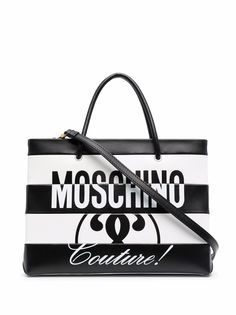 Moschino сумка-тоут с логотипом