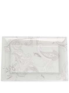 ETRO HOME поднос с узором пейсли