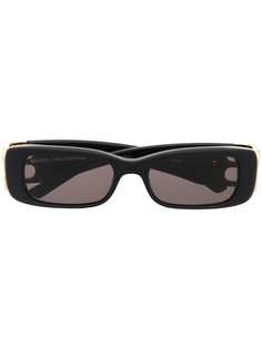 Balenciaga Eyewear солнцезащитные очки Dynasty в прямоугольной оправе