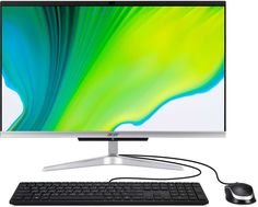 Моноблок Acer Aspire C24-420 DQ.DQ.BFXER.00C (серебристый)