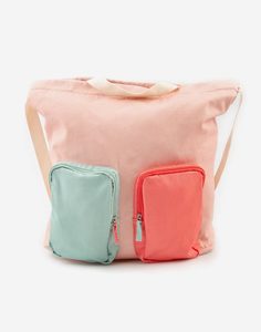 Розовый рюкзак с карманами для девочки Gloria Jeans