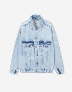 Джинсовая куртка oversize для мальчика Gloria Jeans