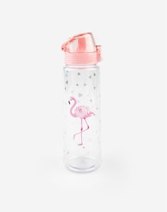 Бутылка для воды с фламинго Gloria Jeans