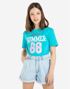Джинсовые шорты Baggy для девочки Gloria Jeans
