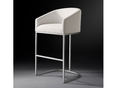 Барный стул emery barrelback slope polished (idealbeds) белый 56x101x53 см.