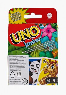 Игра настольная Mattel Games карточная детская UNO Junior refresh