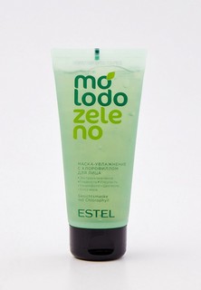 Маска для лица Estel MOLODO ZELENO, ESTEL PROFESSIONAL с хлорофиллом, 100 мл