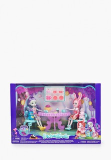 Набор игровой Enchantimals "Чаепитие Пэттер Павлины и Бри Кроли"