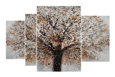 Модульная картина из 4 частей Осеннее дерево Hoff