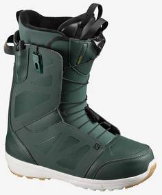 Ботинки сноубордические Salomon 19-20 Launch Green Gables Green/Urban Chic/Arrow - 43,0 EUR