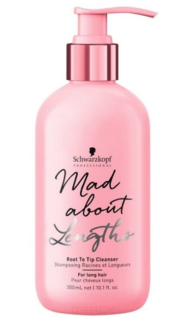 Бессульфатный шампунь для длинных волос Mad About Lengths Root to Tip Cleancer Schwarzkopf Professional