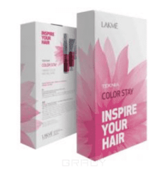 Набор подарочный Teknia Color Stay (Шампунь 300мл+Маска 250мл) Lakme