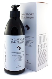 Лечебный шампунь с экстрактом ягод каму-каму Dr.Camucamu Hair Shampoo, 400 мл The Skin House