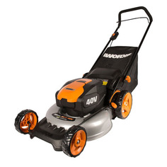 Газонокосилка аккумуляторная WORX WG751E, 48см, несамоходная