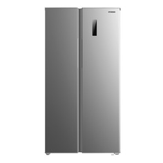 Холодильник HYUNDAI CS5005FV, двухкамерный, нержавеющая сталь