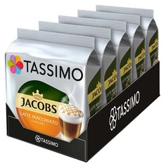 Кофе в капсулах Tassimo Латте Макиато Карамель 5 шт.