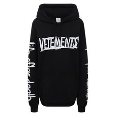 Хлопковое худи VETEMENTS
