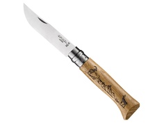 Нож Opinel Tradition Animalia №08 серна 002336 - длина лезвия 85мм