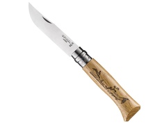 Нож Opinel Tradition Animalia №08 заяц 002333 - длина лезвия 85мм