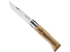 Нож Opinel Tradition Animalia №08 олень 002332 - длина лезвия 85мм