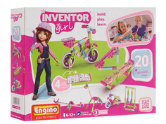 Конструктор Engino Inventor Girls 20 моделей из одного комплекта IG20