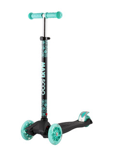 Самокат Maxiscoo Junior Black-Turquoise MSC-J082005