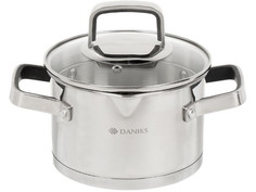 Кастрюля Daniks Манхэттен 2.9L M-461-18 / 342645