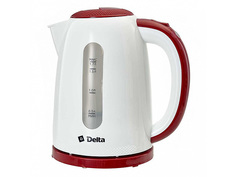 Чайник Delta DL-1106 1.7L White-Bordo Дельта