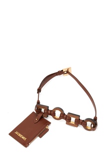 Коричневая поясная сумка La ceinture Ano Jacquemus