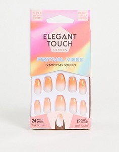 Накладные ногти Elegant Touch (Carnival Queen)-Оранжевый цвет