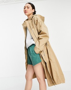 Парка цвета хаки с капюшоном Levis Paola-Зеленый цвет