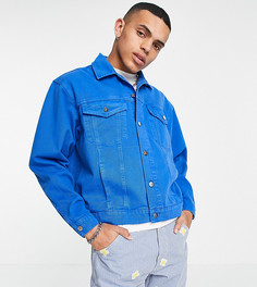Джинсовая куртка сине-голубого выбеленного цвета (от комплекта) Reclaimed Vintage Inspired-Голубой