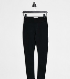 Черные джинсы скинни с эластичной вставкой для животика Topshop Maternity Joni-Черный цвет