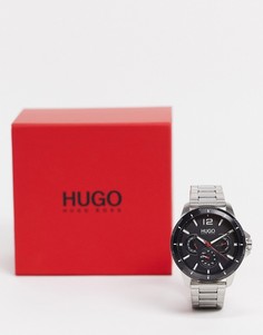 Золотистые мужские часы-браслет HUGO 1530195-Золотистый