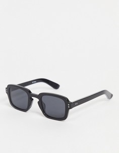 Черные квадратные солнцезащитные очки в стиле унисекс Spitfire Cut Fifteen-Черный