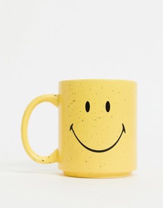 Желтая кружка Typo x Smiley-Желтый