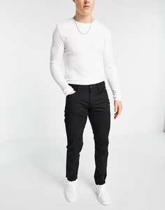 Черные узкие джинсы Emporio Armani J06-Черный