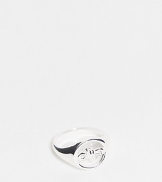 Серебряное кольцо с колючей проволокой ASOS DESIGN-Серебристый