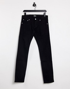 Черные джинсы узкого кроя WESC Eddy-Черный цвет