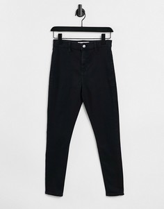 Черные джинсы скинни Topshop Joni-Черный цвет