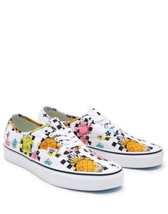 Разноцветные кроссовки Vans X Spongebob Authentic Airbrush-Multi
