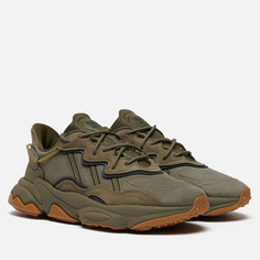 Кроссовки adidas Originals Ozweego, цвет оливковый