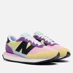 Женские кроссовки New Balance 237 Patchwork Prep, цвет жёлтый